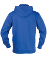 Sweatshirt à capuche V-WORK (bleu) - dos