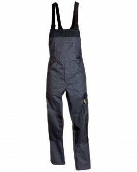 Salopette WORK 6815 (Noir,Graphite)