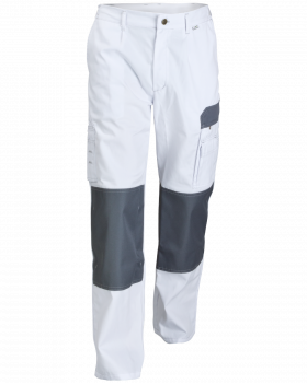 Pantalon WORK 5815(Blanc,Gris)