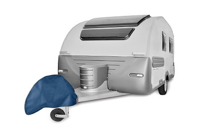 Housse de protection pour timon de caravane ou timon de remorque de transport