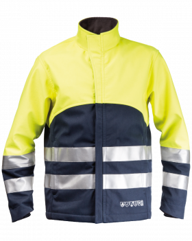 Veste Hi-vis Multiprotection 1900 (Hi-Vis Jaune/Bleu marine)