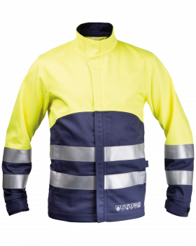 Blouson Hi-vis Multiprotection 3900 (Hi-Vis Jaune/Bleu marine)