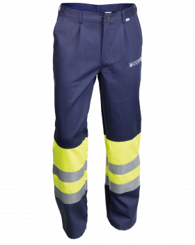 Pantalon Hi-vis Multiprotection 5900 (Hi-Vis Jaune/Bleu marine)