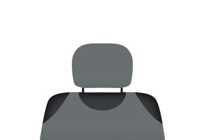 Housses de siège voiture pour les appuis-tête - 2 pièces