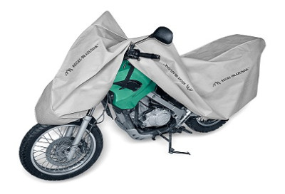 Housse de protection pour le motocycle, l. 190-215 cm