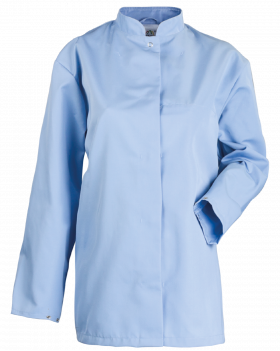 Blouson long HACCP femmes 3093(Bleu)