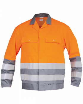 Blouson haute visibilité 3240  (Hi-Vis Orange/Gris)