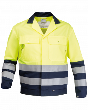 Blouson haute visibilité 3240  (Hi-Vis Jaune/Bleu marine)