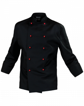 Veste de chef cuisine 3402 (Noir)