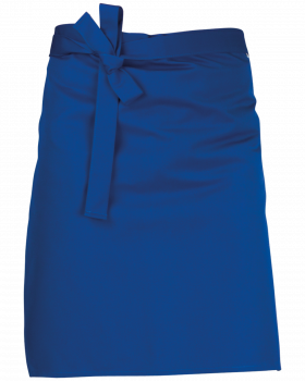 Tablier de serveur 60 cm (Bleu)