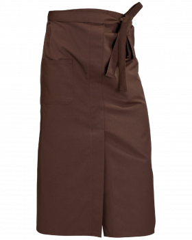 Tablier de serveur 75 cm avec poche (Marron)