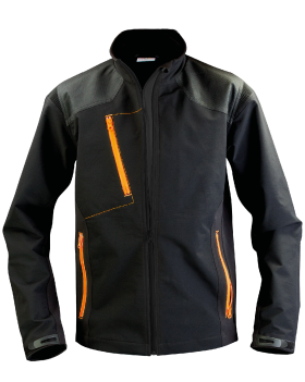 Veste Softshell - Black/Orange