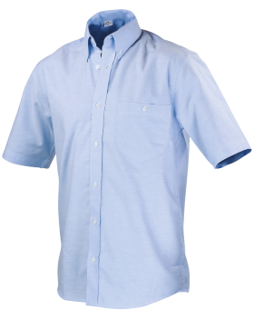 Chemise à manches courtes pour hommes(Bleu)