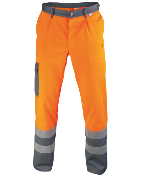 Pantalon haute visibilité 5240 (Hi-Vis Orange/Gris)