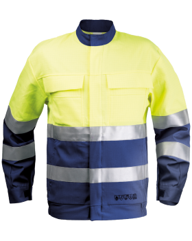 Blouson multi-protection Hi-vis 3799 (Hi-Vis Jaune/Bleu marine)
