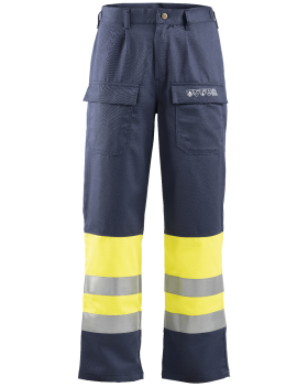 Pantalon multi-protection Hi-vis 5798 (Hi-Vis Jaune/Bleu marine)