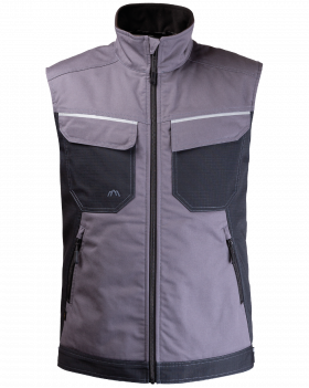GILET ISOLÉ 2506/V-WORK(Noir,Gris)
