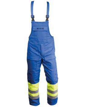 Salopette isolée multi-protection Hi-vis 6797 (Hi-Vis Jaune/Bleu)