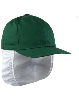 Casquette avec filet à cheveux 0122 (Vert)