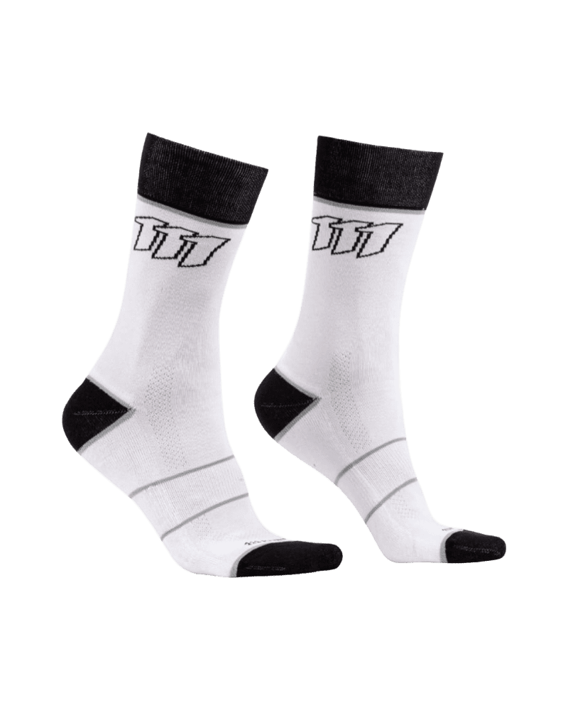 Chaussettes ENDURANCE (blanc-noir-gris)