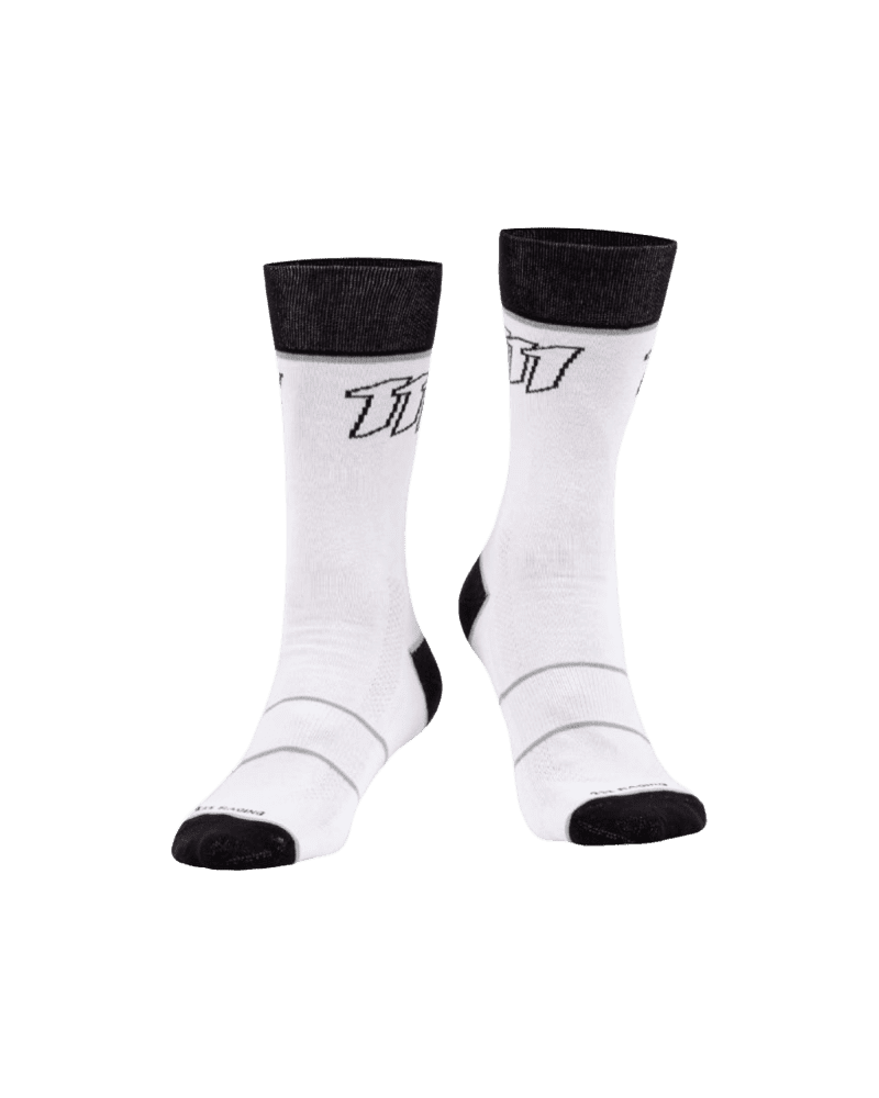 Chaussettes ENDURANCE (blanc-noir-gris)