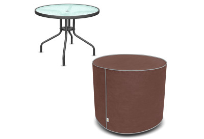Housse de protection pour table de jardin M round