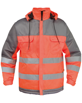 Veste thermique haute visibilité 1240 (Hi-Vis Orange/Gris)